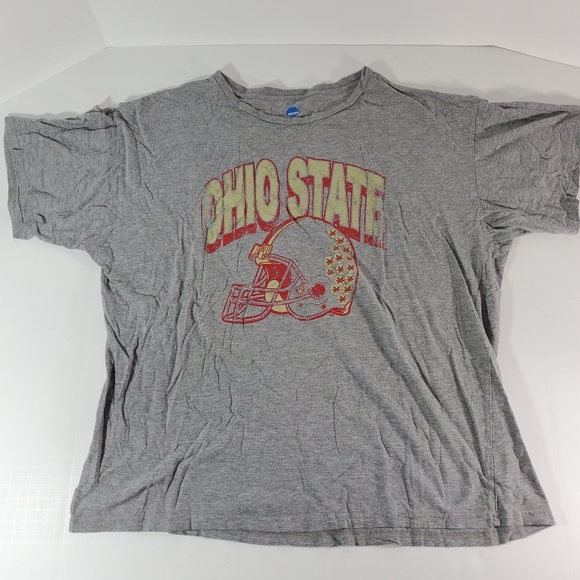 Ohio State Buckeyes Football T-shirt NCAA by KA Inc. Gray Size XL - Picture 1 of 6